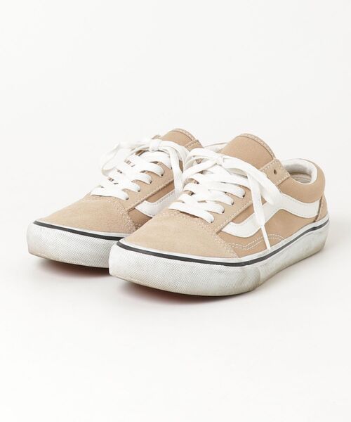 VANS（ヴァンズ） ローカットスニーカー 23cm ベージュ レディース