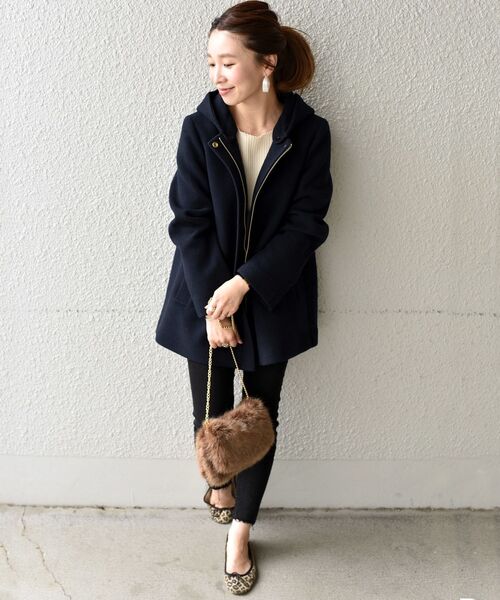 「Khaju」 コート 38 ベージュ レディース_画像3