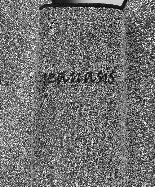 「JEANASIS」 トートバッグ FREE シルバー レディース_画像7