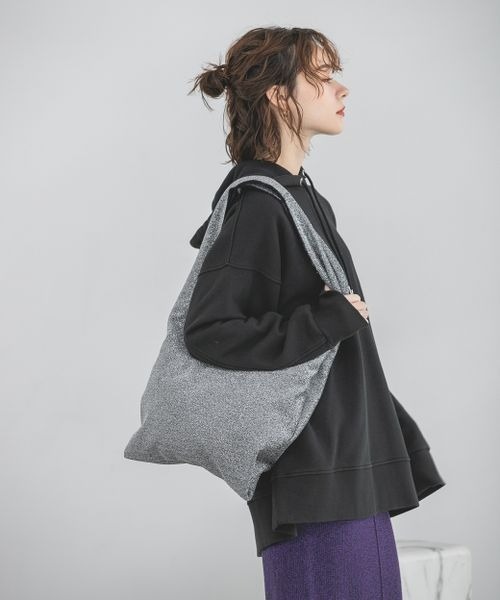 「JEANASIS」 トートバッグ FREE シルバー レディース_画像9