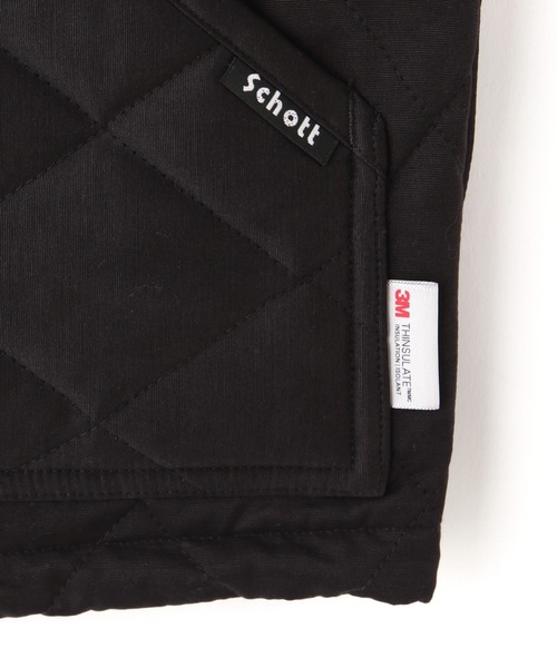 「schott」 ベスト L ブラウン メンズ_画像6