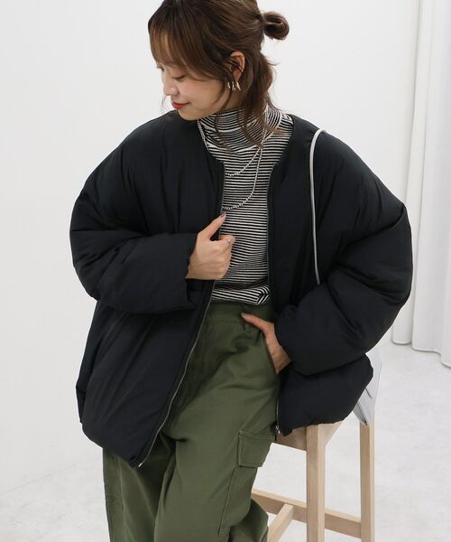 「AMERICAN HOLIC」 ブルゾン L ブラック レディース_画像8