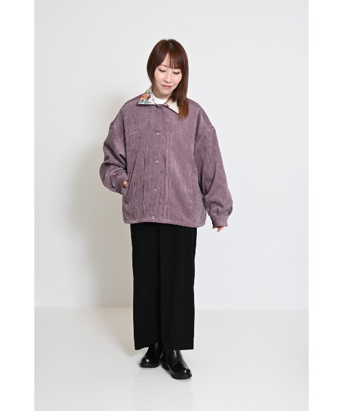 ハートマーケット（HEART MARKET） コート アウター レトロ柄衿