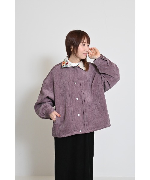 ハートマーケット（HEART MARKET） コート アウター レトロ柄衿