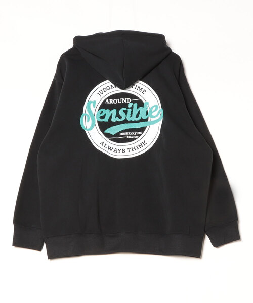 「FUNALIVE」 ジップアップパーカー M スミクロ メンズ_画像2