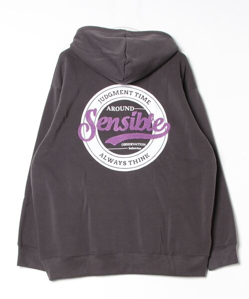 「FUNALIVE」 ジップアップパーカー M スミクロ メンズ_画像6