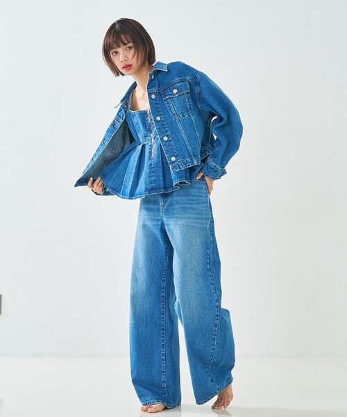 abahouse mavie（アバハウスマヴィ） デニムジャケット gジャン