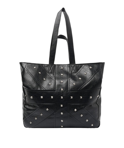 トートバッグ yoccii63 OY（オーワイ） トートバッグ 「OY/オーワイ」CROSSLINE STUD TOTE BAG