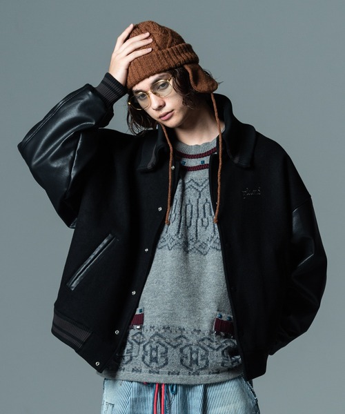 「glamb」 長袖ニット M ブラック メンズ_8