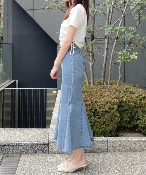 「NOMAE」 ロングスカート FREE ブラック レディース_画像3