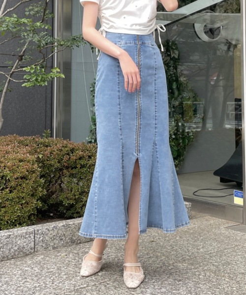 「NOMAE」 ロングスカート FREE ブラック レディース_画像5