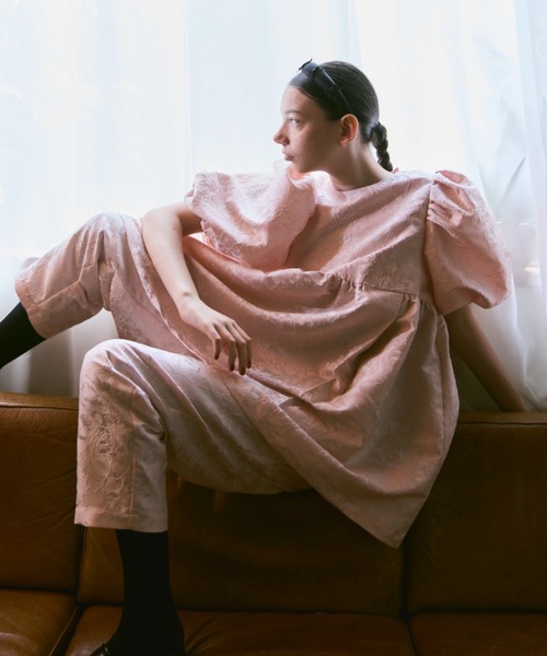 「PERNA」 イージーパンツ FREE ブラック レディース_画像6