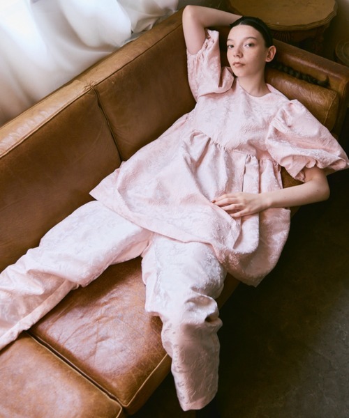 「PERNA」 イージーパンツ FREE ブラック レディース_画像7