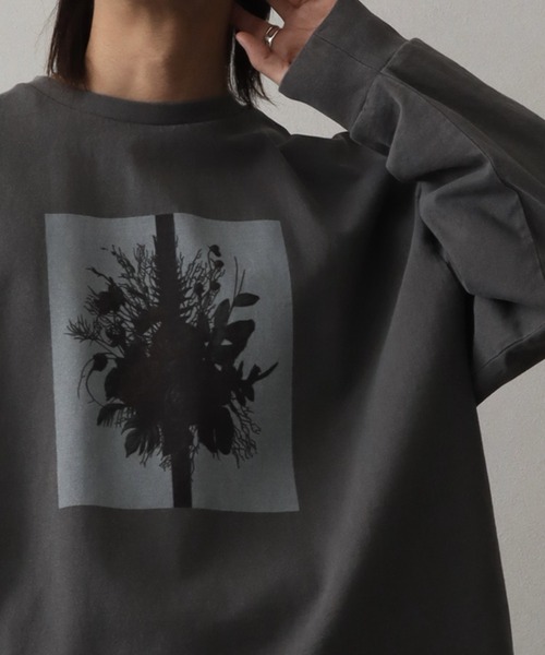 「welise」 長袖Tシャツ M ブラック系その他2 メンズ_画像9