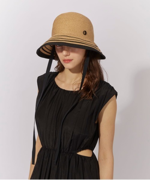 帽子 ハット Chapeau d' O  Lame Si_Border Hat / シャポードオー レディースの画像