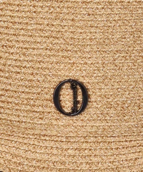 帽子 ハット Chapeau d' O  Lame Si_Border Hat / シャポードオー レディースの画像
