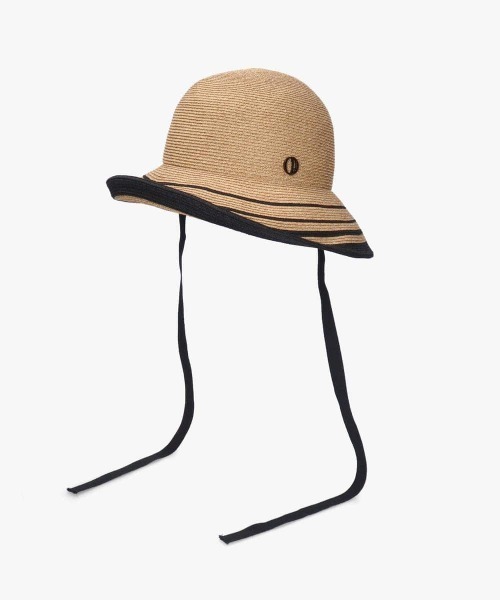 帽子 ハット Chapeau d' O  Lame Si_Border Hat / シャポードオー レディースの画像
