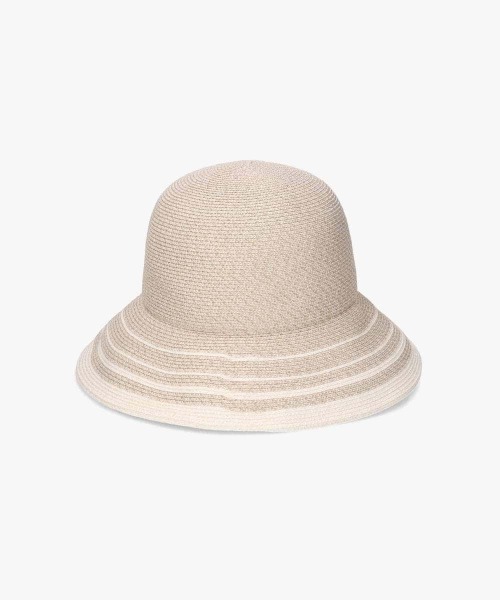 帽子 ハット Chapeau d' O  Lame Si_Border Hat / シャポードオー レディースの画像