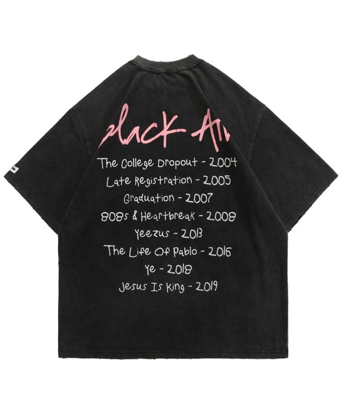 「A'GEM9」 半袖Tシャツ L ブラック メンズ_画像6