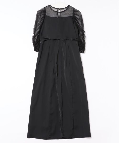 「Dorry Doll」 7分袖ワンピース MEDIUM ブルー レディース_画像2