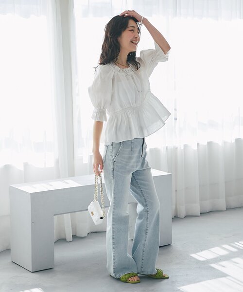 La boutique Bonbon（ラブティックボンボン） ブラウス シャツ 「雨に