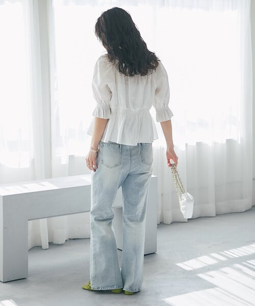 La boutique Bonbon（ラブティックボンボン） ブラウス シャツ 「雨に