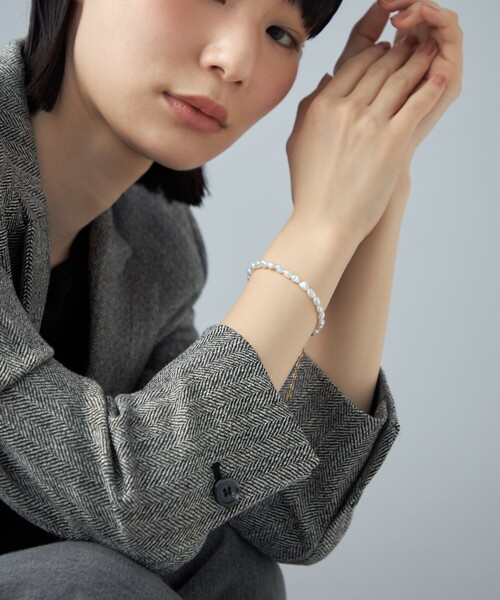 極美品 Jouete ジュエッテ ブレスレット パール シルバー 059402 ブレスレット パール（059402） ｜ women（ウィメンズ） ｜ Jouete