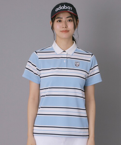 adabat（アダバット） ポロシャツ ポロ 「ADABAT NAVY」UVカット