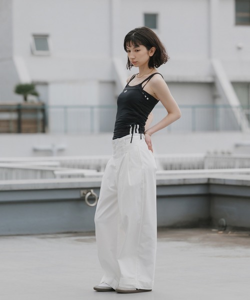adidas（アディダス） タンクトップ ノースリーブ トレフォイルロゴ