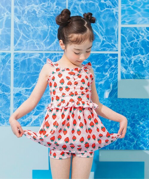 ROXY キッズ ウェア　未使用　130から140 ボード　女の子　ロキシー ROXY（ロキシー） 水着 MINI TO THE SUN SHOR/ロキシーキッズウエスト