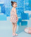 水着 「UVカット」総柄メロウフリルワンピース...の詳細画像5