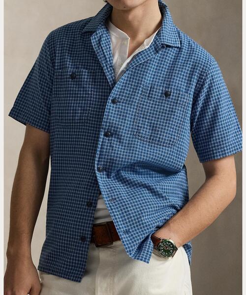 Polo Ralph Lauren ネイビー チェック ポロシャツ POLO RALPH LAUREN（ポロ・ラルフローレン） シャツ クラシック