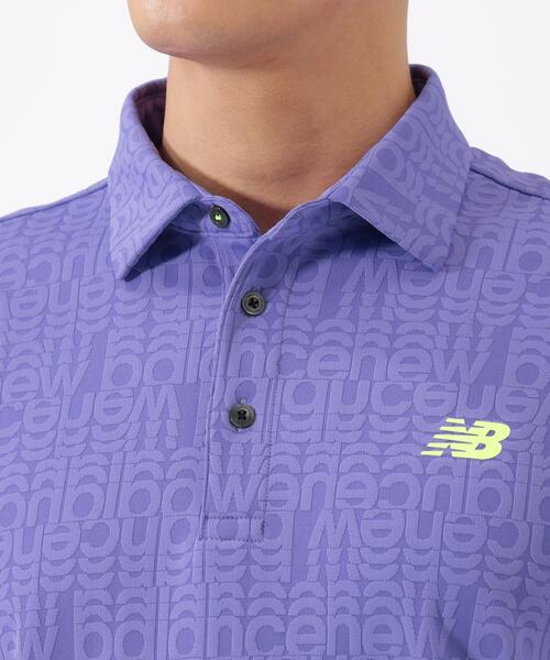 New Balance 薄紫色 ゴルフシャツ サイズ1 New Balance Golf（ニューバランスゴルフ） ポロシャツ 半袖