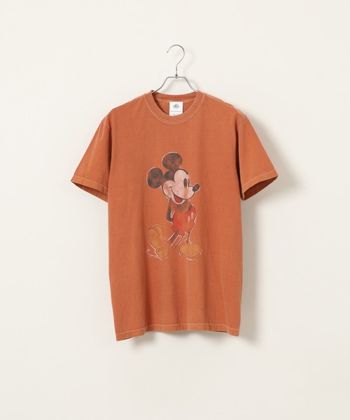 Disney（ディズニー） tシャツ MK VINTAGE PRINT TEE 半袖Tシャツ