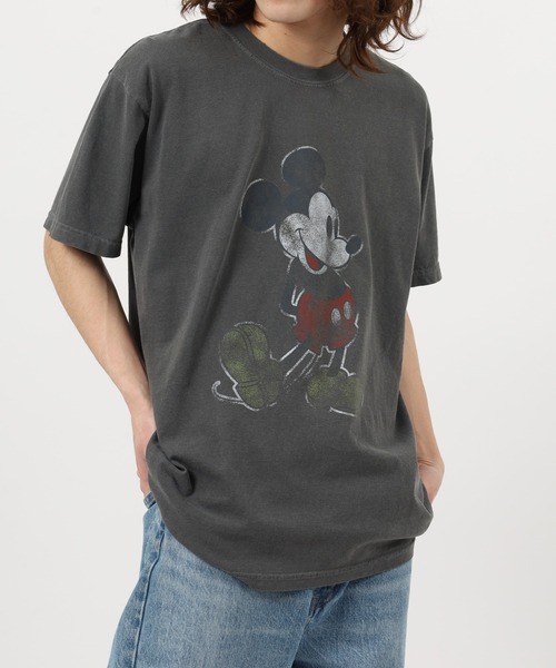 Disney（ディズニー） tシャツ MK VINTAGE PRINT TEE 半袖Tシャツ