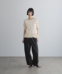 tシャツ ショルダーパフカーディガン5S 66...の詳細画像1