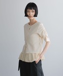 tシャツ ショルダーパフカーディガン5S 66...の詳細画像2