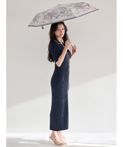 SNIDEL HOME 折りたたみ傘 「SNIDEL HOME×PROTECT U」晴雨兼用折り畳み