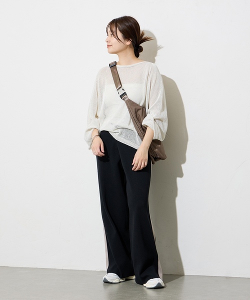 「JOURNAL STANDARD」 サルエルパンツ FREE ブラック レディースの画像