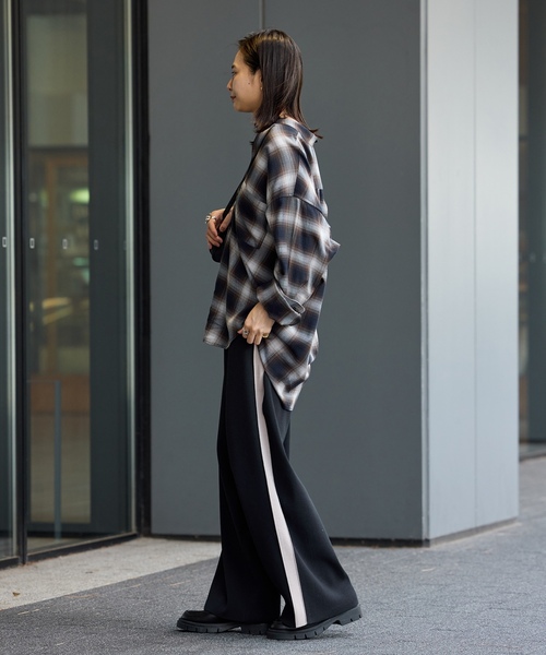 「JOURNAL STANDARD」 サルエルパンツ FREE ブラック レディースの画像