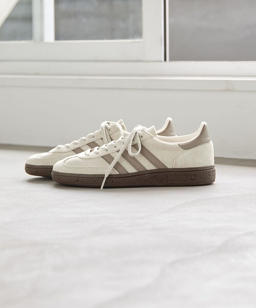 スニーカー 「別注」「adidas Originals」HANDBALL SPEZIAL スニーカー 22.5-25cm レディースの画像