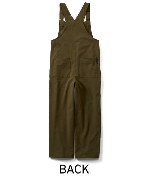 「Live in comfort」 オーバーオール XXX-LARGE ブラック レディース_画像2