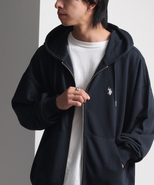 U.S. POLO ASSN.（ユーエスポロアッスン） ジップアップパーカー LL