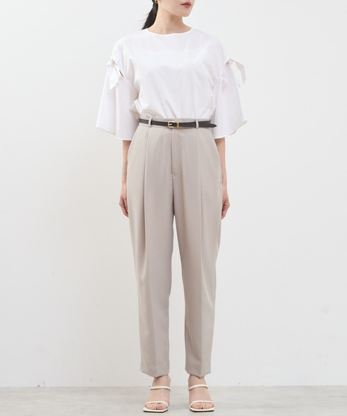 Tiara（ティアラ） パンツ ペグトップパンツ レディース : ZOZOTOWN