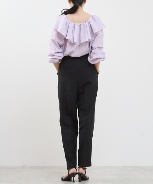 パンツ Tiara Tiara（ティアラ） パンツ ペグトップパンツ レディース : ZOZOTOWN