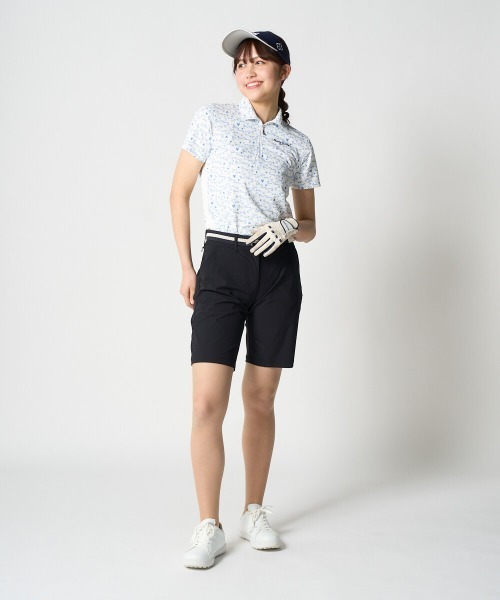 ムータマリン ポロシャツ ショートパンツ セットアップ ゴルフ レディース 新品 Marie Claire（マリ クレール） パンツ 「marie claire:マリ.クレール