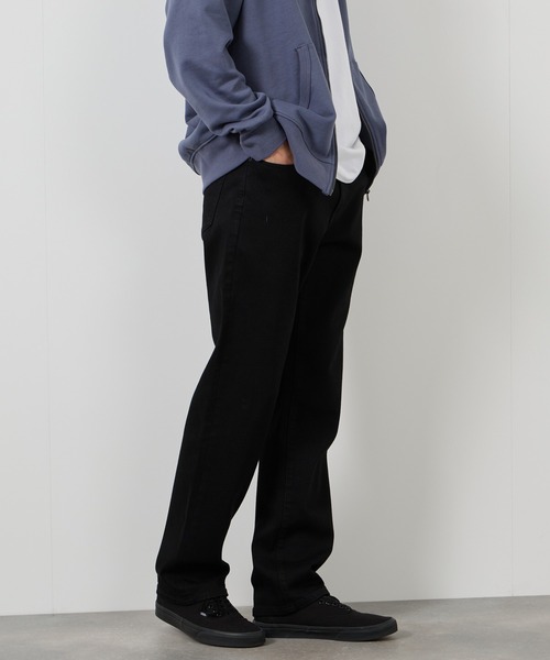 「NAVY」 デニムパンツ 33inch ブルー メンズ_画像5