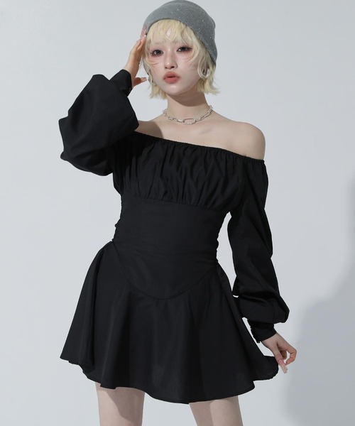 ANAP（アナップ） ワンピース Kギャル くびれ ミニワンピース 