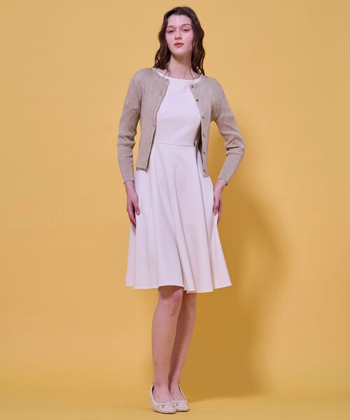 TOCCA（トッカ） 7分袖ワンピース 00 ピンク レディース : ZOZOTOWN