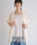 キャミソール 「追加」ヴィンテージサテンレース...の詳細画像2